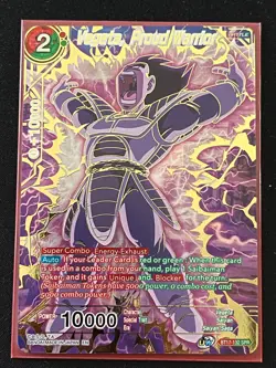 Dragon Ball Super Card Game Vegeta Proud Warrior SPR Foil Card - Image 1