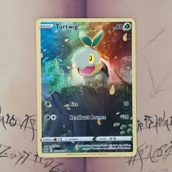 Turtwig GG31/GG70 Crown Zenith: Galarian Gallery Holo NM Pokemon Card English - Image 1