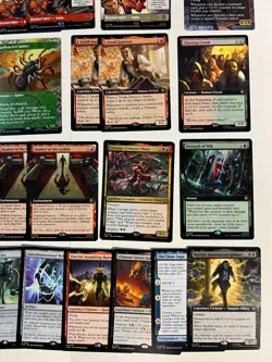 Magic the Gathering Spider-Man Rare NON FOIL lot of 31 cards Extended art mythic - Image 5