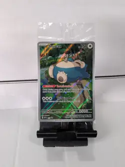 Snorlax SVP 051 Black Star Promo Pokemon Card - SEALED MINT - Image 1