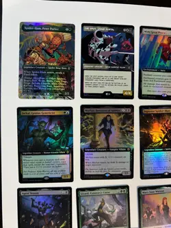 Magic the Gathering Spider-Man Rare FOIL lot of 20 cards Extended art and more - Image 2