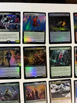 Magic the Gathering Spider-Man Rare FOIL lot of 20 cards Extended art and more - Image 3