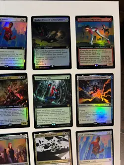 Magic the Gathering Spider-Man Rare FOIL lot of 20 cards Extended art and more - Image 4