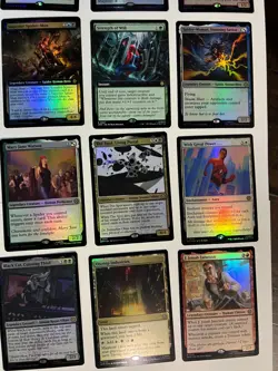 Magic the Gathering Spider-Man Rare FOIL lot of 20 cards Extended art and more - Image 5