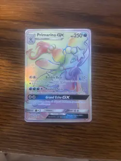 Primarina GX 149/145 Sun and Moon Guardians Rising Secret Rare Card - Image 3