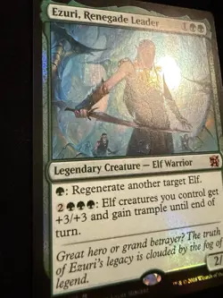 MTG Ezuri, Renegade Leader - Foil, LP, English Duel Decks: Elves vs. Invent - Image 2