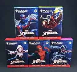 Spider-Man Magic the Gathering Welcome Deck Complete Set NEW - Never Opened - Image 1