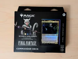 Magic the Gathering MTG Final Fantasy XIV Scions & Spellcraft Commander Deck NEW - Image 1