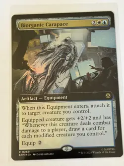 Biorganic Carapace Extended Art Marvel's Spider-Man Foil 269 - Image 1