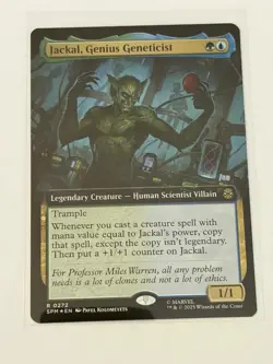Jackal, Genius Geneticist Extended Art Marvel's Spider-Man Foil 272 - Image 1