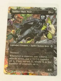Spider-Man Noir Borderless Marvel's Spider-Man Foil 204 - Image 1