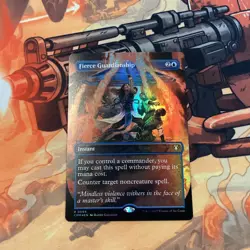 Fierce Guardianship (Borderless) Commander Masters Foil - Image 1
