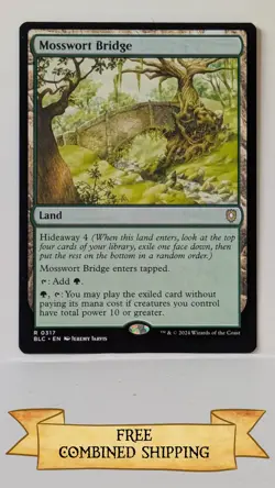 Mosswort Bridge Commander: Bloomburrow Regular - Image 1