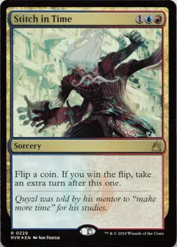 Stitch in Time - FOIL - R Ravnica Remastered 229 - MTG - Image 1