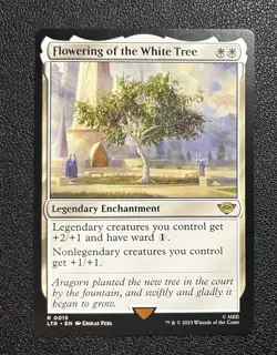 MTG Flowering of the White Tree LTR 0015 Regular Rare | Magic the Gathering - Image 1