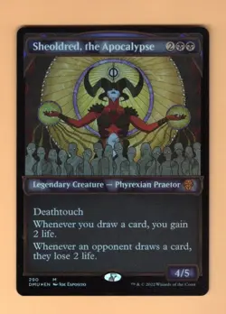 Magic: The Gathering Dominaria SHEOLDRED, THE APOCALYPSE Showcase FOIL 290 - NM - Image 1