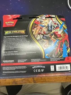 2 Pokemon TCG ME01 Mega Evolution 3 Pack Booster Blister Sealed Bundle New - Image 5