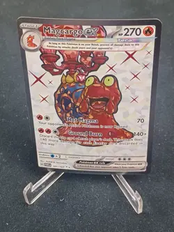 Magcargo ex - 191/167 - Pokemon Twilight Masquerade Full Art Ultra Rare - Image 1