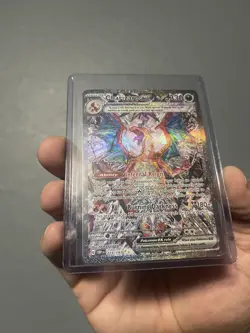 2023 Pokemon CHARIZARD Ex #223/197 Obsidian Flames OBF EN Special Illustration - Image 3