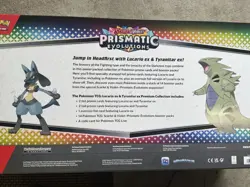 Pokemon Lucario Ex Tyranitar Ex Premium Collection Prismatic Evolution Lot of 2 - Image 3