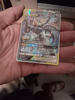 Pokemon TCG SUN AND MOON Pikachu & Zekrom GX SM168 Holo Promo - Image 1