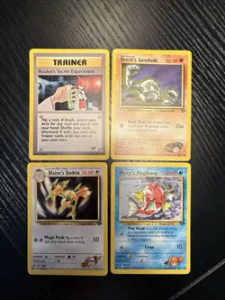 Pokemon Vintage Gym Challenge Card Lot Common And Uncommon NM Wizards (RESERVED) - Image 2
