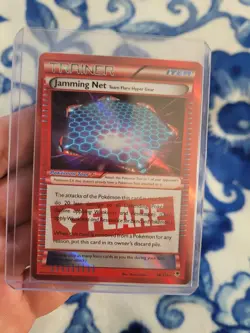 1x - Jamming Net - 98/119 - Rare Holo NM Pokemon Phantom Forces - Image 1
