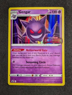 Pokemon Gengar SWSH241 Black Star Promo Lost Origin Stamped Prerelease NM - B - Image 1