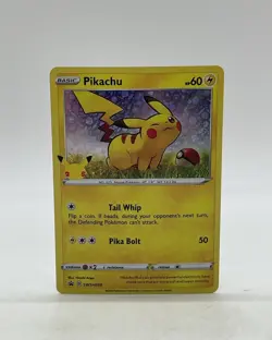 Pokemon TCG General Mills 25th Anniversary Pikachu #SWSH039 Black Star Promo - Image 1
