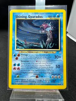 Shining Gyarados Holo | 65/64 Neo Revelation | Pokemon NM/MINT 💧 - Image 1