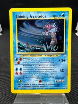 Shining Gyarados Holo | 65/64 Neo Revelation | Pokemon NM/MINT 💧 - Image 3