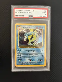 PSA 8 Blastoise, PSA 9 Gyarados, PSA 9 Venusaur Base Set holos 1999 pokemon - Image 4