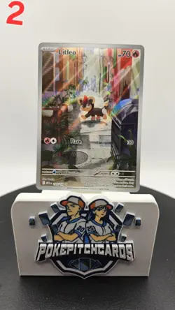 Litleo 139/132 Me01: Mega Evolution Holo Free Shipping Pokemon NM - Image 2