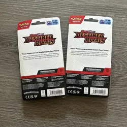 2025 Pokemon Destined Rivals Checklane Blister Packs (Two - Rabsca & Gastrodon) - Image 2