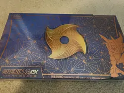 Pokemon TCG Greninja ex Ultra Premium Collection UPC SEALED GAMESTOP EXCLUSIVE - Image 1