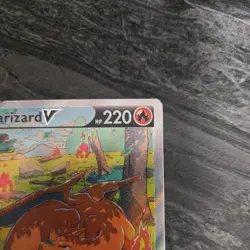 Pokemon TCG: Charizard V SWSH260 UPC Black Star Promo Full Art Ultra Rare NM - Image 4