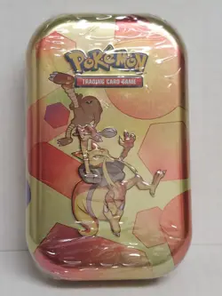 Pokemon TCG (Sealed) Scarlet And Violet Mini Tin ( Hitmonlee/Kadabra) - Image 1