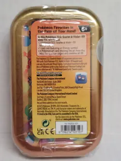 Pokemon TCG (Sealed) Scarlet And Violet Mini Tin ( Hitmonlee/Kadabra) - Image 4