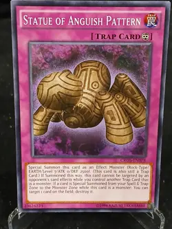 Yu-Gi-Oh! Statue of Anguish Pattern CROS-EN078 Common MP - Image 1
