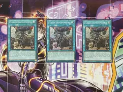 YuGiOh! Fusion Deployment SDCS-EN030 x 3 PLAYSET Super Rare 1st Edition! - Image 1
