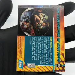Star Wars Galaxy Card Luke Darth Vader Illustrator of 177 Topps 1994 [NM] - Image 3