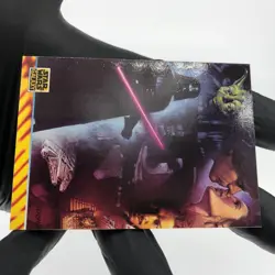 Star Wars Galaxy Card Luke Darth Vader Illustrator of 177 Topps 1994 [NM] - Image 5
