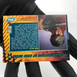 Star Wars Galaxy Card C3P-O R2D2 Illustrator of 166 Topps 1994 [NM] - Image 4