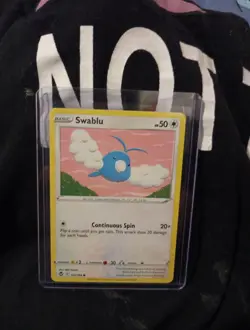 2022 Basic Swablu Pokemon Training Card Game - Image 1