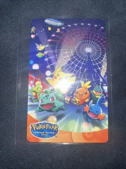 Pokemon Poke Park Special Pack EDY Card Pikachu Promo 2005 Japanese - Image 1