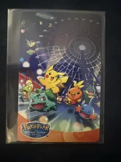 Pokemon Poke Park Special Pack EDY Card Pikachu Promo 2005 Japanese - Image 2