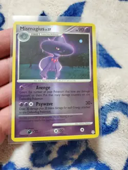 LP Mismagius 10/130 Reverse Holo Rare Diamond and Pearl Pokemon Card - Image 2