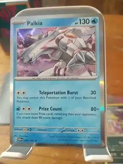 Pokemon Palkia TCG Holo Rare Card 040/182 Paradox Rift NM - Image 1