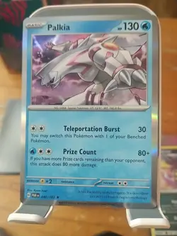 Pokemon Palkia TCG Holo Rare Card 040/182 Paradox Rift NM - Image 2