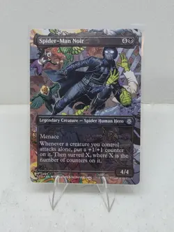 MTG - Spider-Man Noir (Borderless) - Marvel's Spider-Man NM/M Condition - Image 1